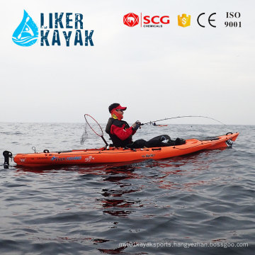 Hot 4.3meter LLDPE/HDPE Single Sit on Top Kayak